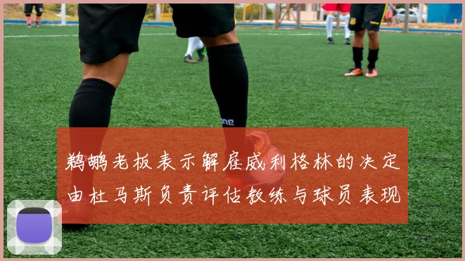 鹈鹕老板表示解雇威利格林的决定由杜马斯负责评估教练与球员表现